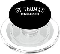 St Thomas Camisa Estilo Clásico St Thomas Islas Vírgenes de los Estados Unidos PopSockets PopGrip para MagSafe