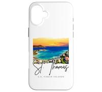 St. Thomas Islas Vírgenes de Estados Unidos USVI Souvenir Carcasa para iPhone 16 Plus