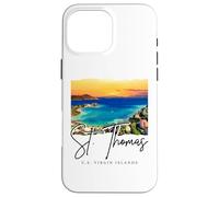St. Thomas Islas Vírgenes de Estados Unidos USVI Souvenir Carcasa para iPhone 16 Pro MAX