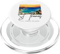 St. Thomas Islas Vírgenes de Estados Unidos USVI Souvenir PopSockets PopGrip para MagSafe