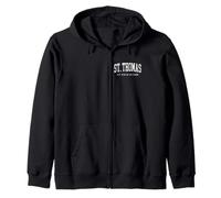 St. Thomas Islas Vírgenes de los Estados Unidos Sudadera con Capucha