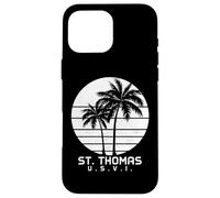 St. Thomas Islas Vírgenes de los Estados Unidos USVI Vintage Carcasa para iPhone 16 Pro Max