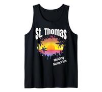 St Thomas Making Memories Matching Familia Vacaciones Playa Camiseta sin Mangas