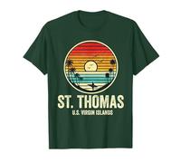 St. Thomas U.S.V.I. Vacaciones de Recuerdo en Isla Vírgenes de EE. UU Camiseta
