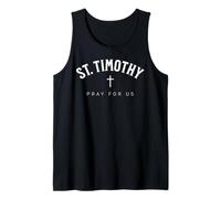 St. Timothy Catholic Patron Christian Saint Camiseta sin Mangas