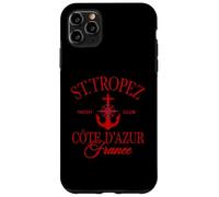 St. Tropez Costa Azul Francia Vela Ancla Vintage Carcasa para iPhone 11 Pro MAX