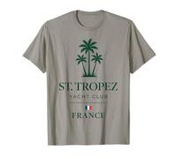 St Tropez Yacht Club, Francia, Palmeras, Costa Azul Camiseta