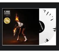 St. Vincent - St. Vincent All Born Screaming - Disco de salpicaduras en blanco y negro