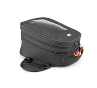 Kappa Bolsa de Depósito Negro Stryker Extensible 5/7 Lt Con Correas Y Imanes
