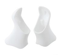 ST2300/3400 Campanas de freno de silicona Cómodo y resistente a la intemperie Equipo de ciclismo para un mejor control (blanco)