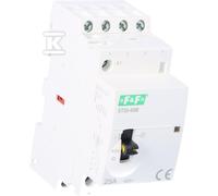 ST25-40-M Contactor modular manual 4NO 25A