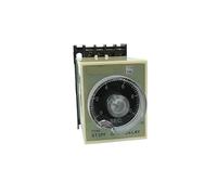 ST3PF 110V AC 8-Pin 1NO 1NC DPDT 0-10sec Off-delay Operation Time Delay Timer Relay Black