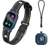 STAALGUARD 2 en 1 Collar Adiestramiento Perros y Collar Antiladridos con Mando a Distancia - Automático y Manual - Sin Descarga Eléctrica - Modo Pitido, Vibración Progresiva - Impermeable IP67