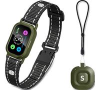STAALGUARD 2 en 1 Collar Adiestramiento Perros y Collar Antiladridos con Mando a Distancia - Automático y Manual - Sin Descarga Eléctrica - Modo Pitido, Vibración Progresiva - Impermeable IP67