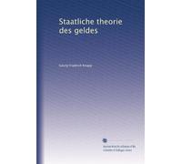 Staatliche theorie des geldes
