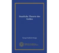 Staatliche Theorie des Geldes