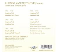BEETHOVEN: Complete Symphonies [CD de audio] Staatskapelle Dresden, Blomstedt, Beethoven and Herbert Blomstedt