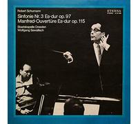 STAATSKAPELLE DRESDEN / SAWALLISCH, Wolfgang - Sinfonie Nr. 3 / Manfred Ouvertüre (Schumann) / 8 26 908