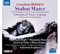 Cullagh, Majella; Palazzi, Mirco; Pizzolato, Marianna; Sola, José Luis - ROSSINI, G.: Stabat Mater (1832 version) / Giovanna d'Arco (arr. M. Taralli) (Cullagh, Pizzolato, Sola, Palazzi, Württemberg Philharmonic, Fogliani)