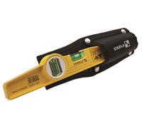 Stabila 81S Spirit Burbuja Nivel Torpedo 25.4cm 25cm 2 Vial Soporte DIY & Trade