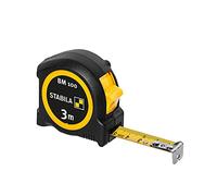 STABILA Flexómetro BM 100 de 3 m. Escala métrica.