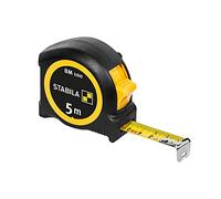 STABILA Flexómetro BM 100 de 5 m. Escala métrica.