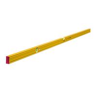 STABILA Nivel de burbuja magnético tipo 80 ASM, 200 cm, perfil de aluminio reforzado, sistema magnético de tierras raras extrafuertes, 1 burbuja horizontal, 1 libélula vertical, tope antideslizante