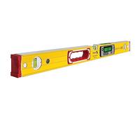 STABILA TECH 196 DL - Nivel de burbuja digital (81 cm, resistente al agua y al polvo, IP67, 2 pantallas digitales, sin calibración, con bolsa)