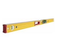 STABILA TECH 196 DL - Nivel de burbuja digital (resistente al agua y al polvo según IP 67, 2 pantallas digitales, sin calibración, con bolsa, 100 cm)