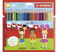 Stabilo 1930/77-11 30 lápices de color, en embalaje de cartón