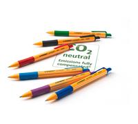 Stabilo 6030/4 Bolígrafo Pointball Paquete De 4 Azul Negro Rojo Verde