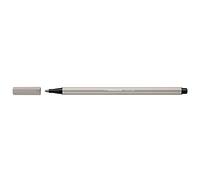 STABILO 68 - Bolígrafo de punta de fibra premium, 1 unidad, color gris cálido