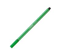 STABILO 68 - Bolígrafo de punta de fibra premium, 1 unidad, color verde hoja