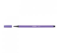 STABILO 68 - Bolígrafo de punta de fibra premium, 1 unidad, color violeta