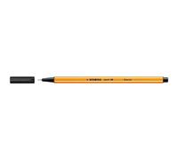 Stabilo Point 88 Black, 1 unidad Fineliner - Fineliners (Black, Multicolour, 0.4 Mm, 66g, 175 Mm, 18 Mm)