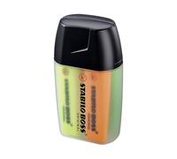 Stabilo Big Boss Highlighter Forma distintiva Colores ultra fluorescentes 4 unid