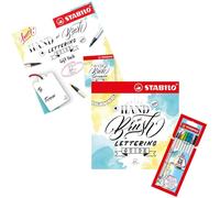 STABILO Bolígrafo 68 Cepillo Cartera De 8 Varios Colores + Cómo Mano Letra Guía