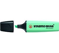 Stabilo Boss 70 Pastel rotulador fluorescente turquesa, trazo 2-5 mm, recargable