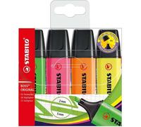 Stabilo Boss 70 subrayadores fluorescentes | Pack 4 uds