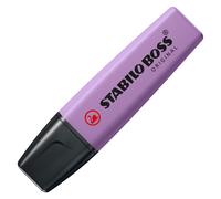 STABILO Boss Highlighter, Pack of 1, Naturecolours, Wild Flower, Grey/Purple