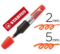 STABILO Luminator marcador 1 pieza(s) Punta de cincel Naranja
