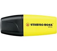 Stabilo Boss Mini Amarillo - Marcador (Amarillo, Negro, Multi, De plástico, 2 mm, 5 mm)