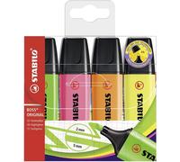 STABILO Boss Original 4 Marcadores Fluorescentes