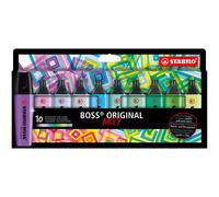 STABILO BOSS Original Highlighter Set Set of 10 Cool