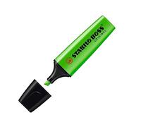 Lote de 3 rotuladores de tinta verde Stabilo Boss de colores fluorescentes a base de agua