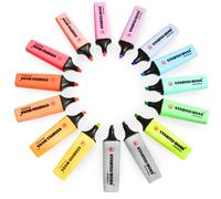 STABILO BOSS Original Marcadores Pastel Juego De 15 Colores Incluye Gris