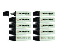STABILO Boss Original Pastel 10 Marcadores Fluorescentes Menta