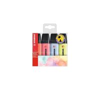 STABILO Boss Original Pastel marcador 4 pieza(s) Punta de cincel Multicolor