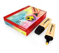 STABILO Boss Original Pastel Subrayador Rotuladores - Paquete De 10 - Amarillo