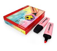 STABILO Boss Original Pastel Subrayador Rotuladores - Paquete De 10 - Rosa